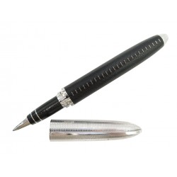 STYLO BILLE LOUIS VUITTON ROLLERBALL SPIRIT EN CUIR ET METAL PALLADIE PEN 950€