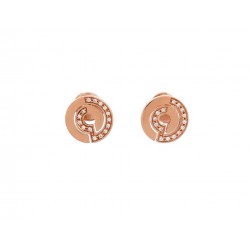 NEUF BOUCLES D'OREILLES DINH VAN SEVENTIES 823215 DIAMANTS OR 18K EARRINGS 1340€