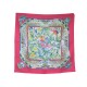 NEUF FOULARD HERMES TROPIQUES L. BOURTHOUMIEUX CARRE 90 + BOITE SOIE SCARF 530€