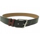 CEINTURE HERMES PARTNER EN CUIR BICOLORE NOIR ET BORDEAUX T85 LEATHER BELT 1000€