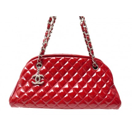 NEUF SAC A MAIN CHANEL BOWLING MADEMOISELLE MATELASSE CUIR PURSE HANDBAG 6500€