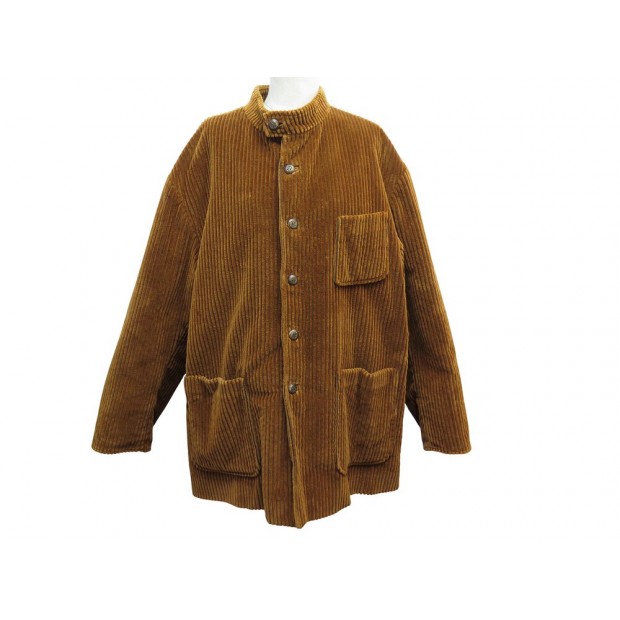 VESTE ARNYS FORESTIERE L 54 MANTEAU VELOURS COTELE COTON CAMEL JACKET COAT 2500€