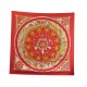 FOULARD HERMES PER ASTRA AD ASTRA CARRE 90 LAROCHE EN SOIE ROUGE SILK SCARF 530€