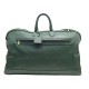 VINTAGE SAC DE VOYAGE GOYARD WEEK-END EN CUIR VERT SAPIN LEATHER TRAVEL BAG