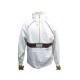 SWEAT ZIPPE GUCCI BANDE WEB & LOGO 645320 T XS 50 M BLANC PULL SWEATSHIRT 1100€