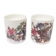 NEUF COFFRET 2 BOUGIES DIOR JARDIN D'HIVER PORCELAINE + BOITE SET CANDLES 390€