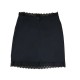 JUPE CHANEL P23486V13701 DETAILS EN DENTELLES L 42 LAINE NOIR BLACK SKIRT 2900€