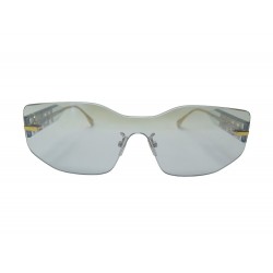 NEUF LUNETTES DE SOLEIL FENDI FENDIGRAPHY FE40066U EN METAL DORE SUNGLASSES 420€