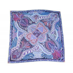 NEUF CHALE HERMES LE JARDIN DE LA MAHARANI FAIVRE CACHEMIRE ET SOIE SHAWL 1260€