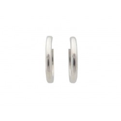 BOUCLES D'OREILLES TIFFANY & CO CREOLES EN ARGENT 925 6.2GR SILVER EARRINGS 280€