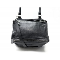 SAC A MAIN GIVENCHY PANDORA PM BANDOULIERE CUIR GRAINE NOIR HANDBAG PURSE 1400€