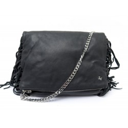 SAC A MAIN ZADIG & VOLTAIRE ROCK XL BUCKET DELUXE SCAF2003F CUIR HAND BAG 595€