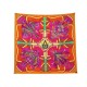 FOULARD HERMES BOUQUETS SELLIERS CARRE 90 CM EN SOIE ORANGE + BOITE SCARF 530€