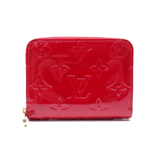 PORTEFEUILLE VUITTON PORTE MONNAIE ZIPPY M93608 CUIR MONOGRAM VERNI WALLET 495€