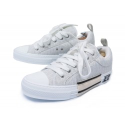 NEUF CHAUSSURES DIOR B23 BASKETS BASSE OBLIQUE 3SN292ZUY 44 SNEAKERS SHOES 940€