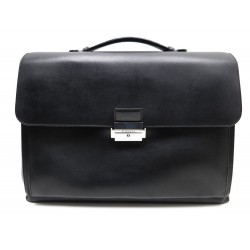  CARTABLE GIVENCHY SERVIETTE EN CUIR NOIR 