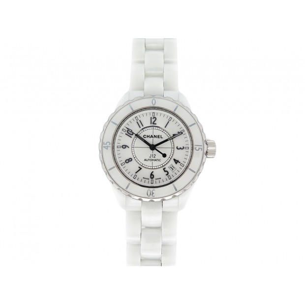 NEUF MONTRE CHANEL J12 H0970 38 MM CERAMIQUE BLANCHE AUTOMATIQUE WATCH NEW 8000€