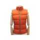 NEUF MANTEAU BLOUSON HERMES DOUDOUNE GILET SANS MANCHES S 36 ORANGE COAT 2800€