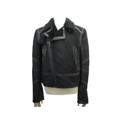 NEUF VESTE BELSTAFF NEWTON MOTO BLOUSON 71L02003 L 52 EN DAIM JACKET COAT 3400€