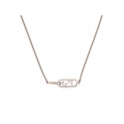 COLLIER FENDI O'LOCK 8AH602A44GF035M 45-47 CM EN METAL ARGENTE NECKLACE 370€