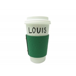 NEUF TASSE VUITTON CUP LOUIS GI0909 MONOGRAM EMPREINTE ET PORCELAINE MUG 1325€