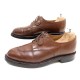 CHAUSSURES JM WESTON 598 7.5D 41.5 DERBY DEMI CHASSE EN CUIR MARRON SHOES 695€