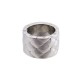 NEUF BAGUE CHANEL MATELASSE GM 51 OR BLANC JEWEL RING WHITE GOLD 4200€