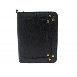 NEUF PORTEFEUILLE JEROME DREYFUSS ANDRE 3664884104291 EN CUIR NOIR WALLET 290€