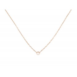 NEUF COLLIER CARTIER D'AMOUR PM CRB7215700 EN OR 18K 2.8GR DIAMANT 0.09CT 1450€