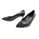 CHAUSSURES CHANEL ESCARPINS G31384 39 EN CUIR ET SATIN NOIR + BOITE PUMPS 850€