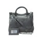 NEUF SAC A MAIN BALENCIAGA 235216 CLASSIC VELO BANDOULIERE CUIR GRIS BAG 1890€