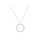 COLLIER MAUBOUSSIN PENDENTIF LE PREMIER JOUR EN OR BLANC 18K 3.4G NECKLACE 1505€