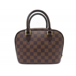 SAC A MAIN LOUIS VUITTON SARIA TOILE DAMIER EBENE N51286 CANVAS HAND BAG 1700€