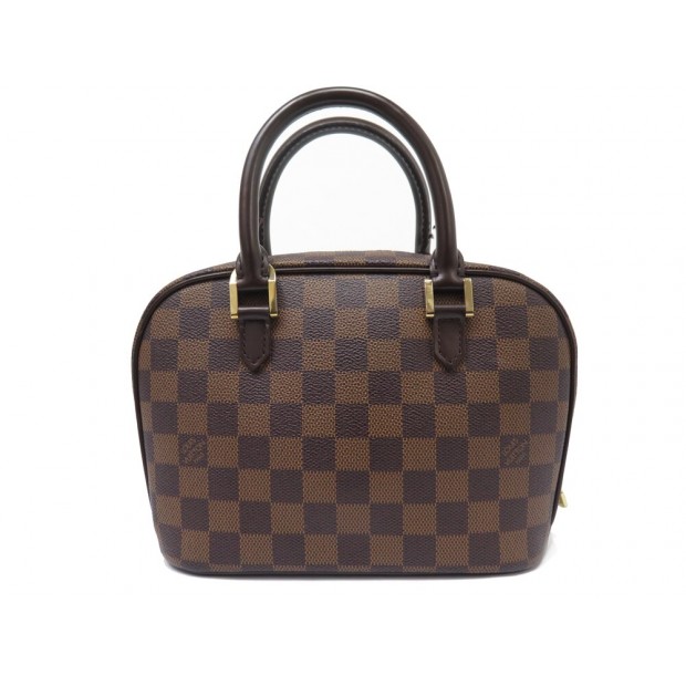 SAC A MAIN LOUIS VUITTON SARIA TOILE DAMIER EBENE N51286 CANVAS HAND BAG 1700€