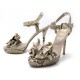 CHAUSSURES VALENTINO 39 SANDALES A TALONS EN CUIR DE PYTHON LEATHER SHOES 890€