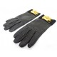 GANTS HERMES MEDOR COLLIER DE CHIEN 6.5 CUIR AGNEAU ET DOBLIS NOIR GLOVES 1200€