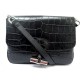 SAC A MAIN LONGCHAMP ROSEAU 2079859001 CUIR FACON CROCO BANDOULIERE HANDBAG 470€