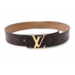 CEINTURE LOUIS VUITTON INITIALES M9608V T80 EN TOILE MONOGRAM CANVAS BELT 485€