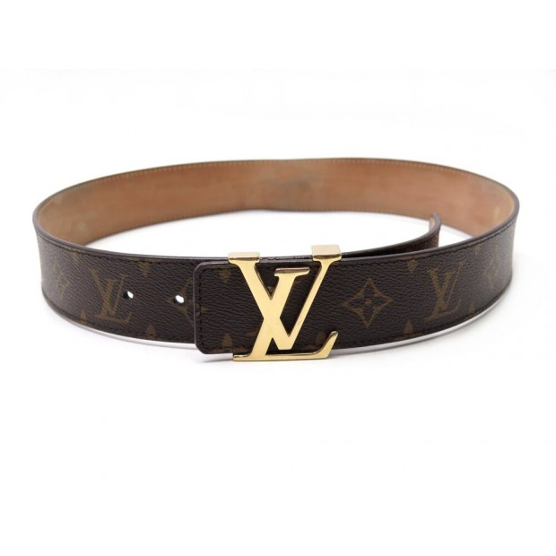 CEINTURE LOUIS VUITTON INITIALES M9608V T80 EN TOILE MONOGRAM CANVAS BELT 485€