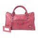 SAC DE VOYAGE A MAIN BALENCIAGA CITY GIANT 21 GM 173080 CUIR ROSE HAND BAG 2650€