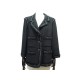 VESTE CHANEL 2008 BOUTONS LOGO CC P32903V16012 XL 46 EN TWEED NOIR JACKET 6500€