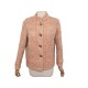 VINTAGE VESTE CHANEL A GALONS M 40 JACKET TWEED ROSE PINK JACKET COAT 6500€