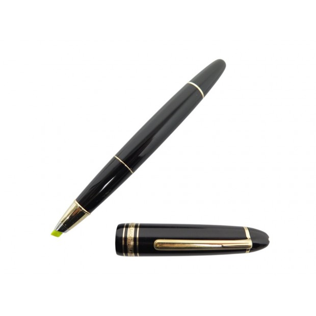 NEUF STYLO SURLIGNEUR MONTBLANC MEISTERSTUCK LEGRAND 166 RESINE FEUTRE PEN 570€