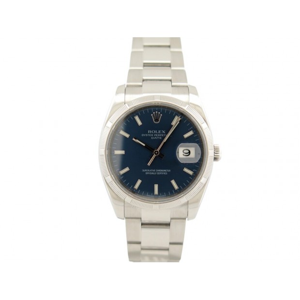 MONTRE ROLEX 15210 OYSTER PERPETUAL DATE 34 MM ACIER AUTOMATIQUE WATCH 7500€