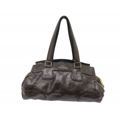 SAC A MAIN CELINE FOURRE TOUT PORTE EPAULE EN CUIR MARRON BROWN HAND BAG 1800€