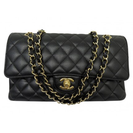 NEUF SAC A MAIN CHANEL TIMELESS CLASSIQUE MEDIUM 11.12 EN CUIR CAVIAR BAG 10300€