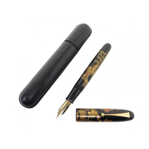 NEUF STYLO PLUME PISTON NAMIKI EMPEROR ARBRE LAQUE ETUI CUIR FOUNTAIN PEN 9000€