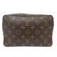 VINTAGE POCHETTE LOUIS VUITTON TROUSSE DE TOILETTE GM TOILE MONOGRAM CLUTCH 690€