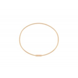 NEUF BRACELET VANRYCKE JONC LE FIL DE LA VIE T1 EN OR ROSE 18K GOLD BANGLE 1350€