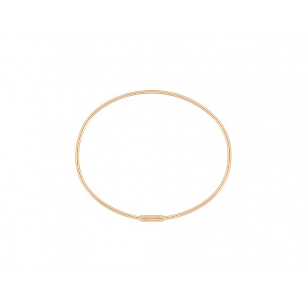 NEUF BRACELET VANRYCKE JONC LE FIL DE LA VIE T1 EN OR ROSE 18K GOLD BANGLE 1350€